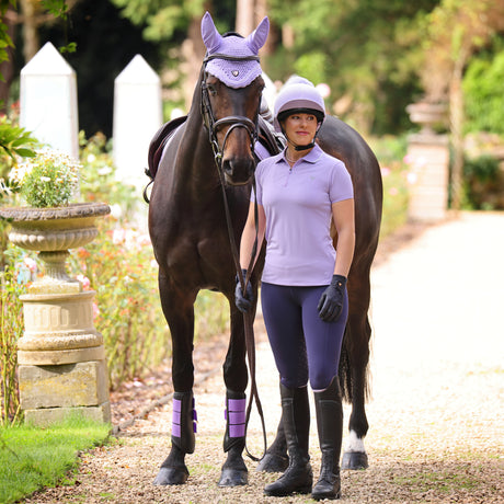 Shires Aubrion Ladies Poise Tech Polo #colour_lavender