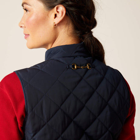 Ariat Women's Woodside Vest #colour_navy