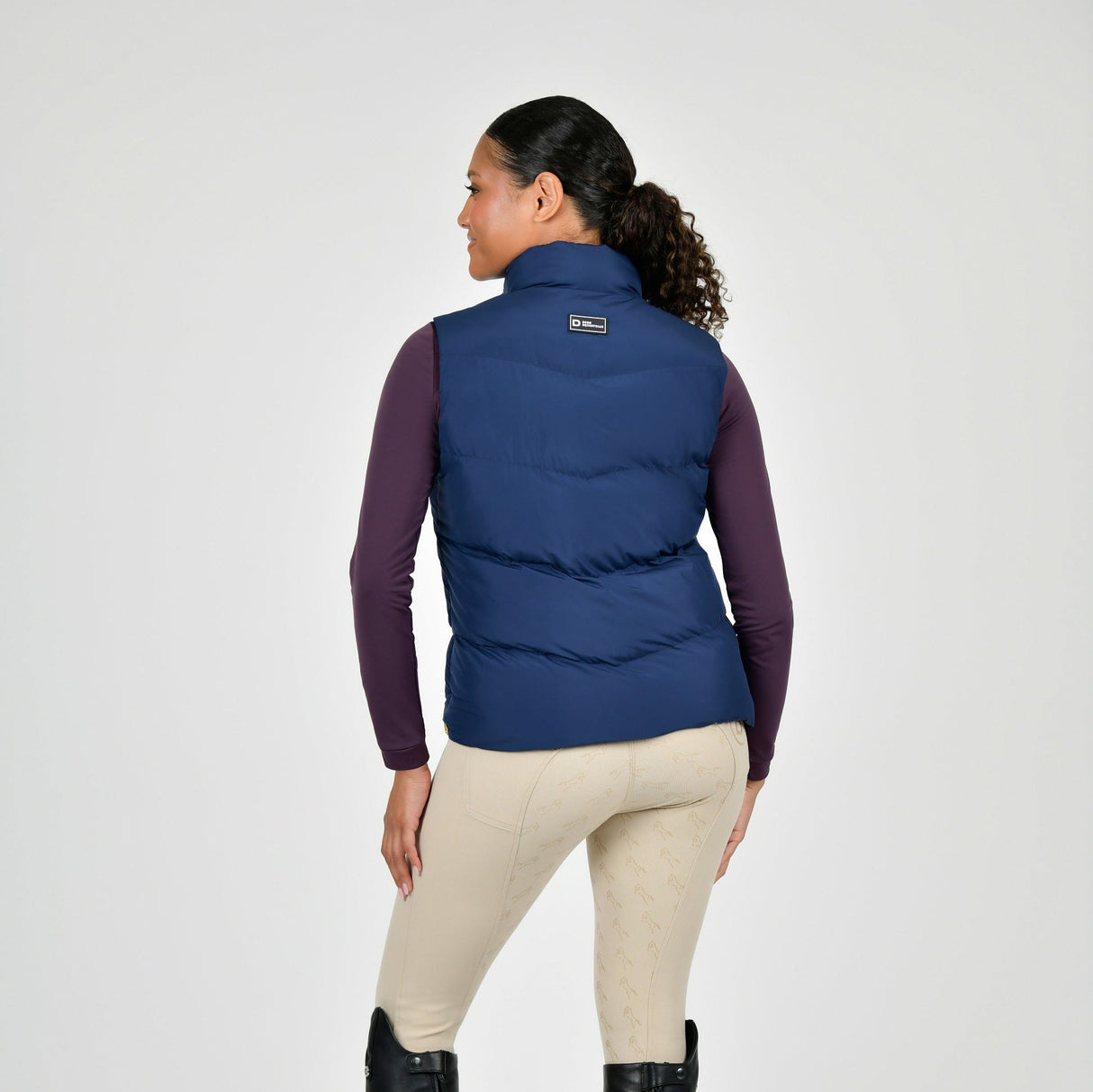 Dublin Ladies Patrice Puffer Vest #colour_naval-academy