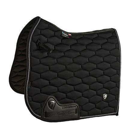 Shires Arma Eltar Dressage Saddlecloth #colour_black