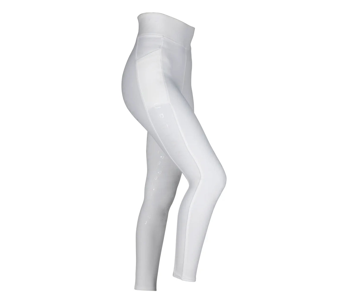 Shires Aubrion Eltar Young Rider Riding Tights #colour_white