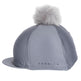 Shires Aubrion Eltar Hat Silk #colour_grey