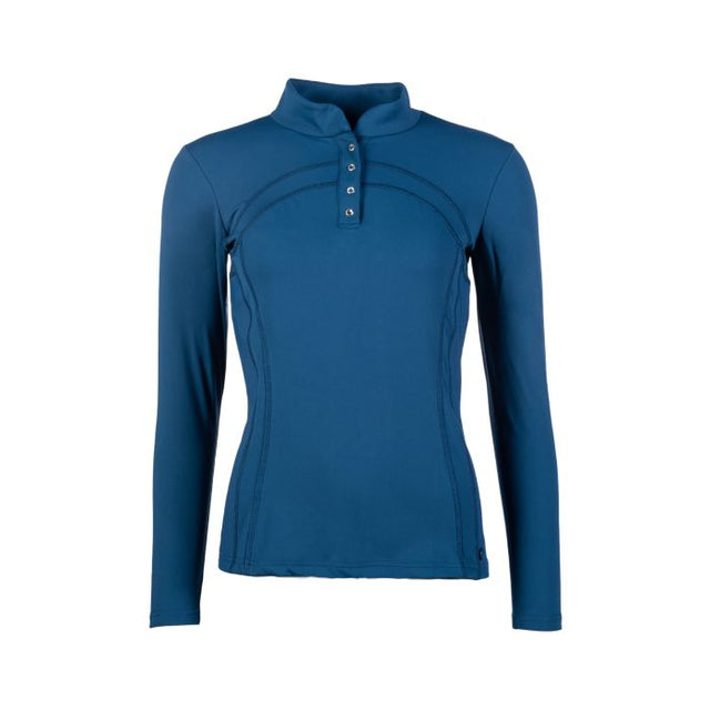 HKM Longsleeve Shirt -Port Royal #colour_deep-blue