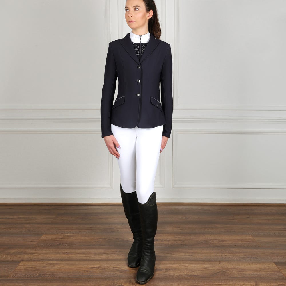 Coldstream Ladies Ledmore Diamante Show Jacket #colour_black