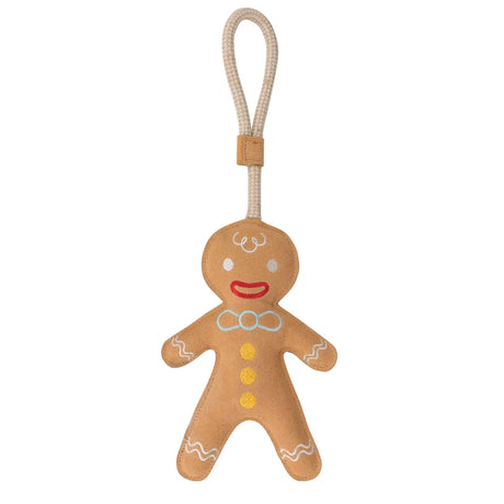 Benji & Flo Christmas Dog Toy #style_gingerbread-man