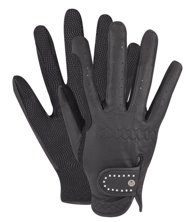 ELT Adult Allrounder Winter Riding Glove #colour_black-silver