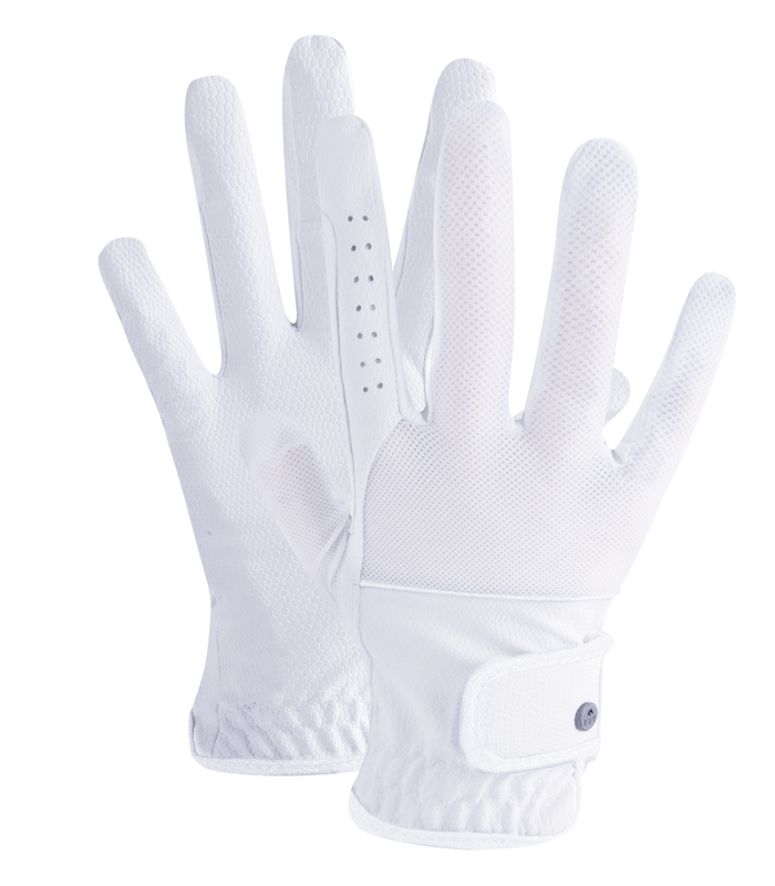 E.L.T Estelle Adult Riding Glove #colour_white