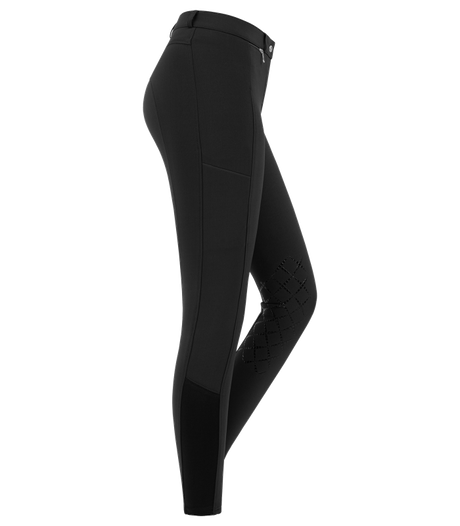 E.L.T Micro Child Knee Silicone Riding Breeches #colour_black