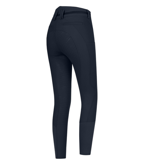 E.L.T Ladies Maja Glam Curved High Waist Breeches #colour_deep-blue