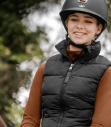 E.L.T Oxford Ladies Winter Light Weight Gilet #colour_black