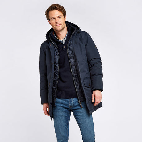 Dubarry Mens Urlingford Down Parka Jacket #Colour_Navy