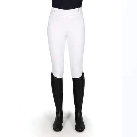 Coldstream Balmore Ladies Thermal Riding Tights #colour_white