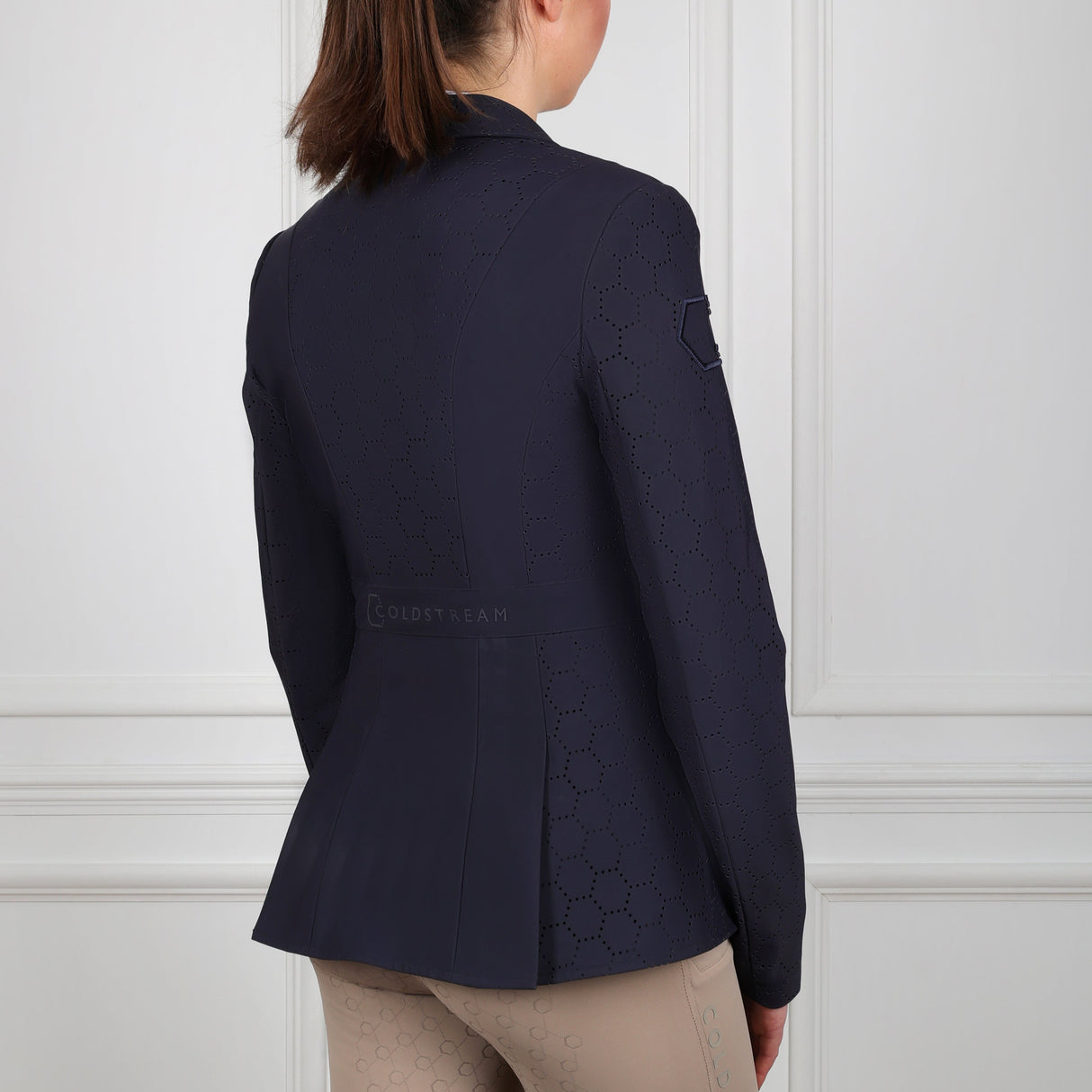 Coldstream Ladies Oxnam Competition Show Jacket #colour_navy