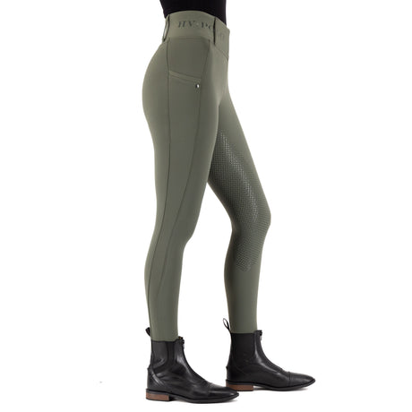 HV Polo Favourite Summer Full Grip Riding Tights #colour_meadow