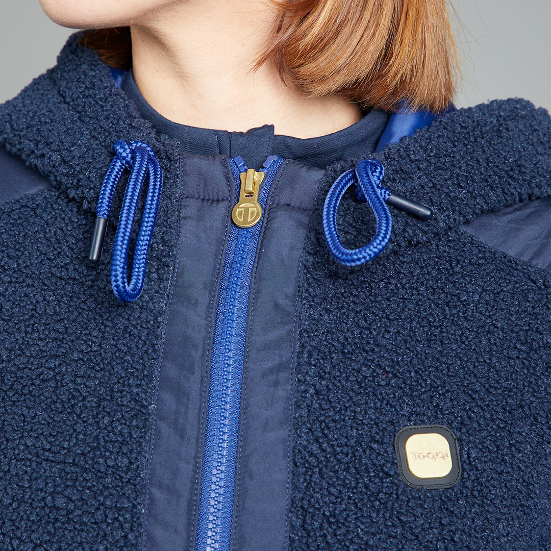 Toggi Brooks Sherpa Fleece Gilet #colour_navy