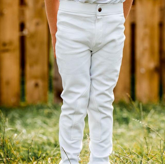 Equi-sential Children's Jodhpurs #colour_white