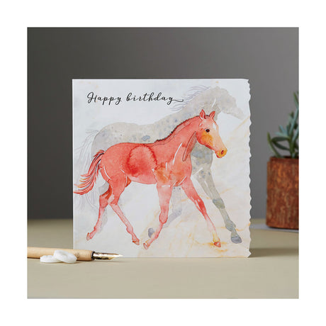 Deckled Edge Fanciful Dolomite Card