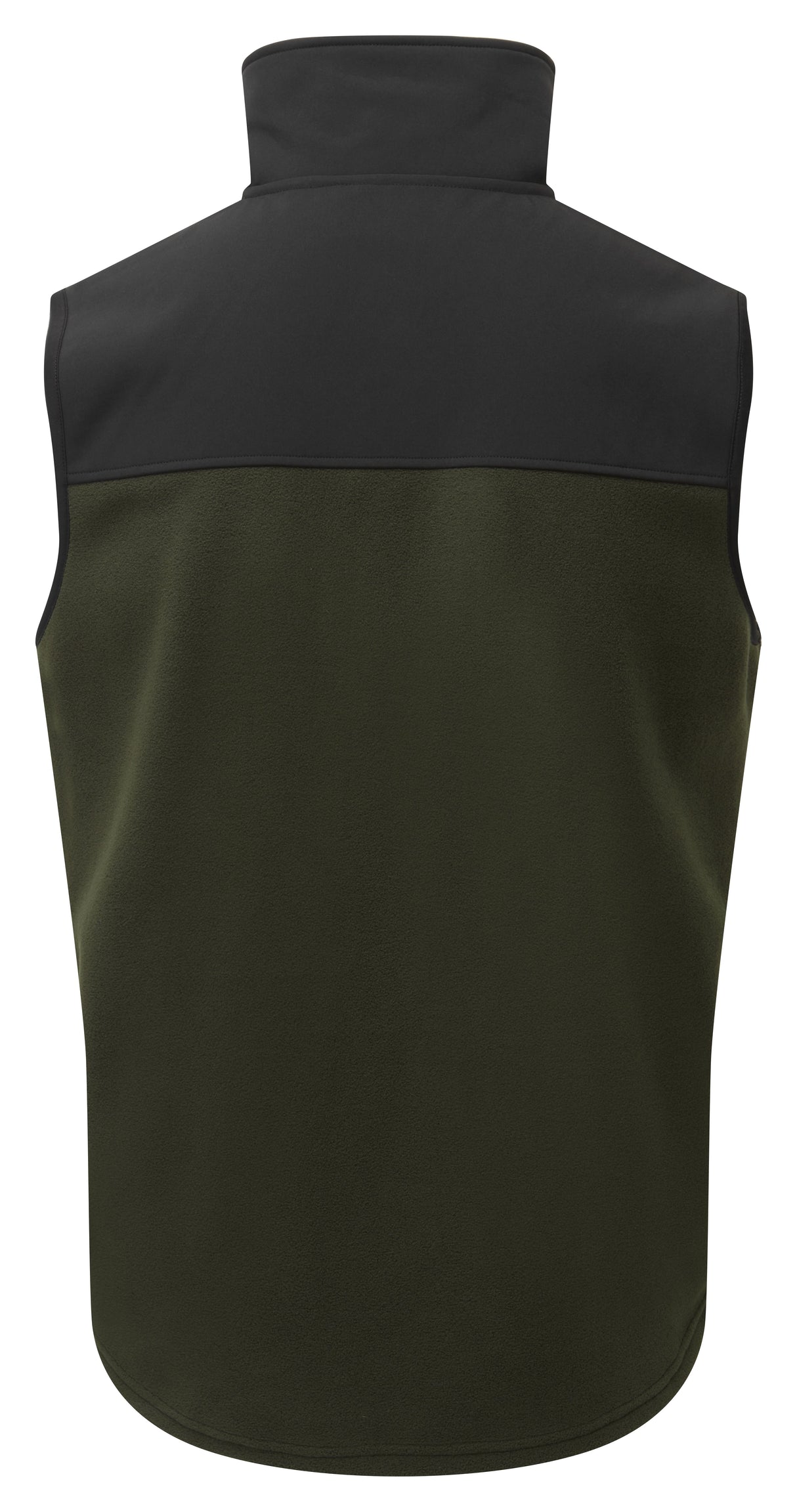 Ridgeline Ladies Hybrid Vest #colour_olive-black