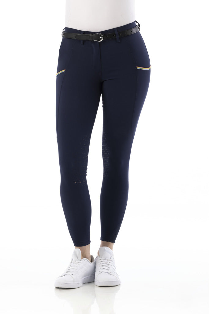 Equitheme Lainbow Children's Breeches #colour_navy