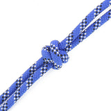 Norton Eco Ethological Head Collar Lead Rope #colour_blue-white-black