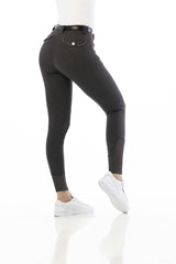 Equitheme Jena Ladies Jeans Silicone Full Seat #colour_grey