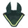 Equitheme Badge Fly Veil #colour_dark-green