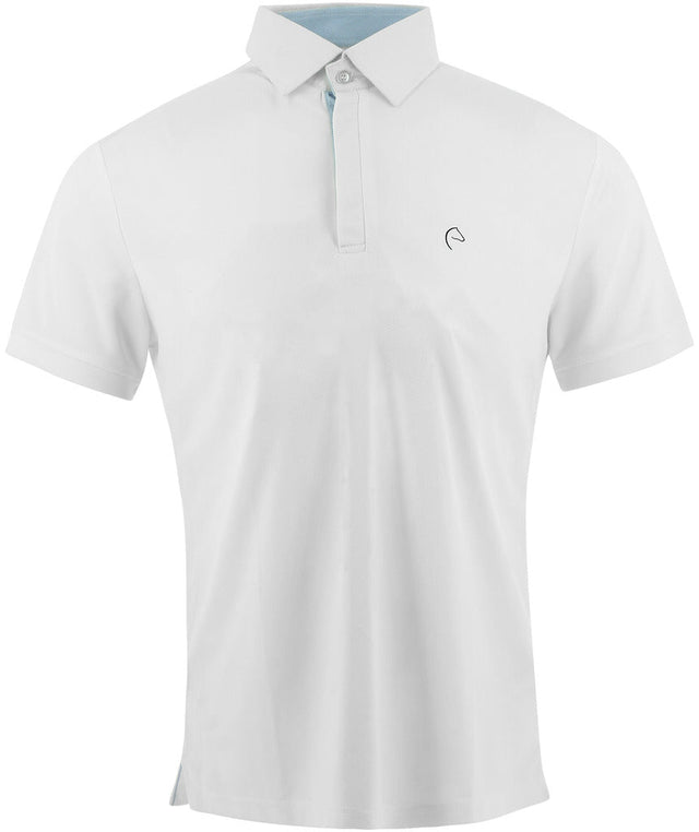 Equitheme Children's Edy Mesh Polo #colour_white