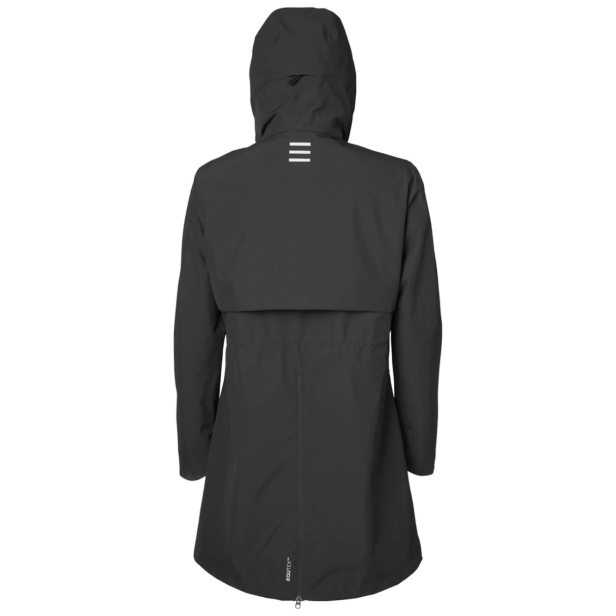 Stierna Cloud Rain Parka #colour_ebony