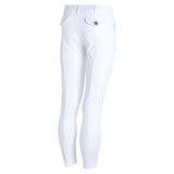 Montar Gary Yati Hvid Fuldgrip Mens Breeches