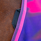Shires Tempest Original 100g Turnout Rug #colour_pink-tie-dye