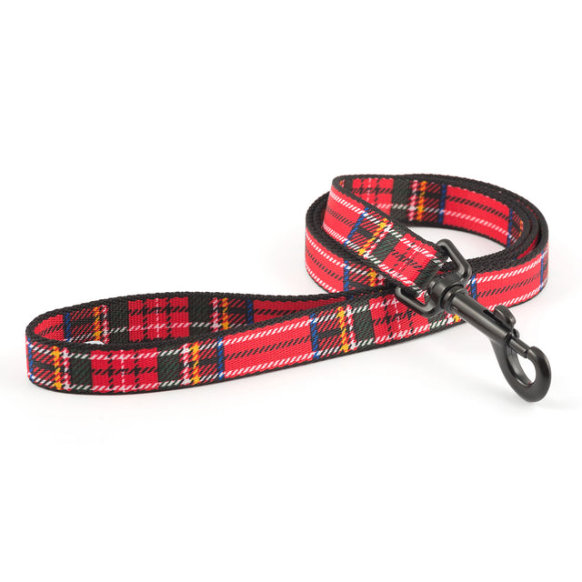 Ancol Tartan Lead #colour_red