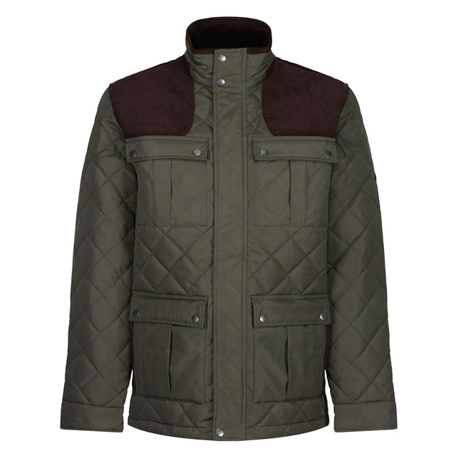 Regatta Professional Padbury Quilted Jacket #colour_dark-green