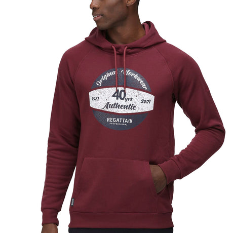 Regatta Professional Pro 40 Years Hoodie #colour_burgundy