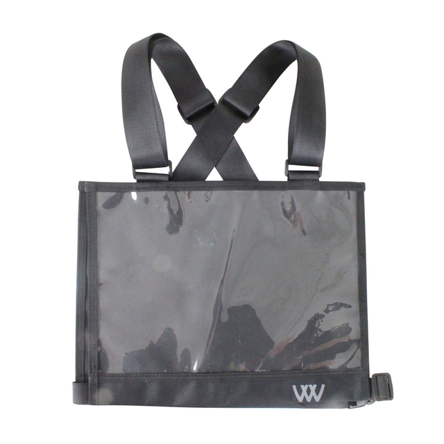 Woof Wear Event Number Bib #colour_black