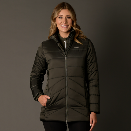 Weatherbeeta Harlow Puffer Jacket #colour_olive