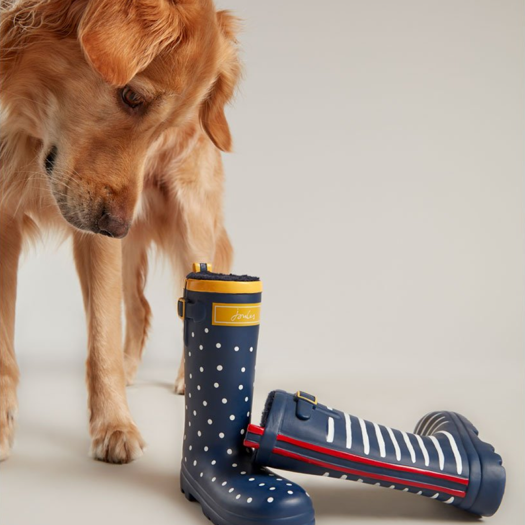Joules Rubber Welly Dog Toy