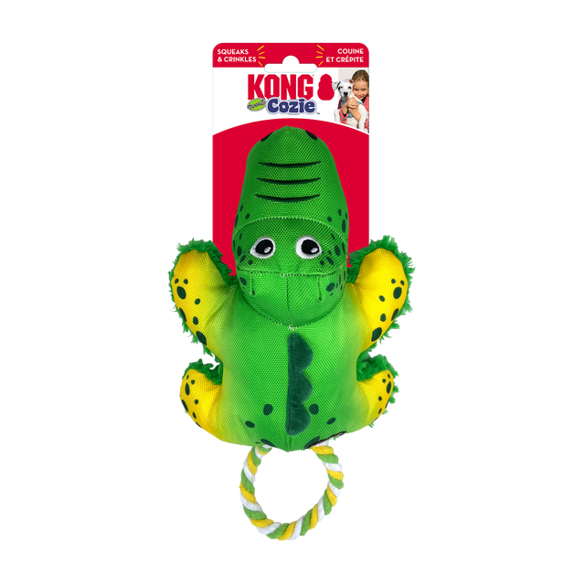 Kong Cozie Tuggz Alligator