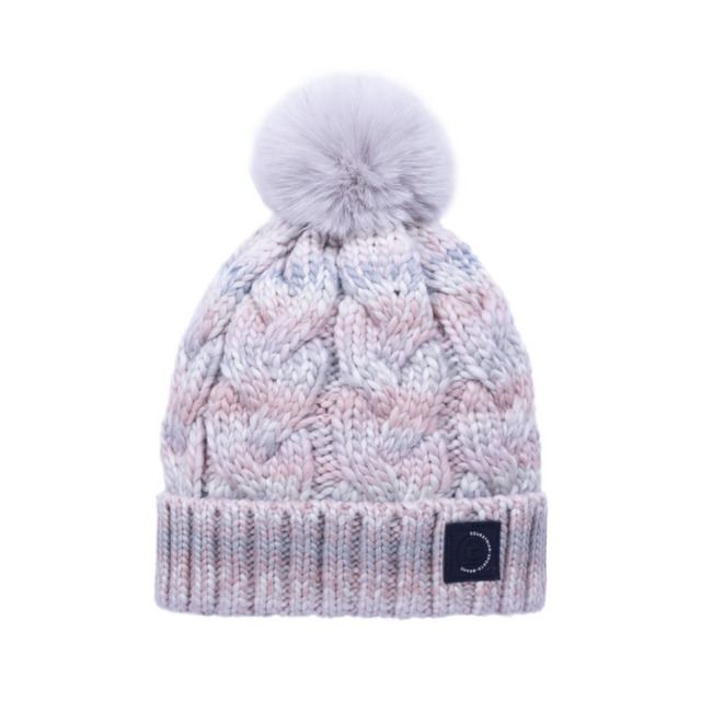 Cavallo Blance Coarse Knit Hat #colour_rose-antique